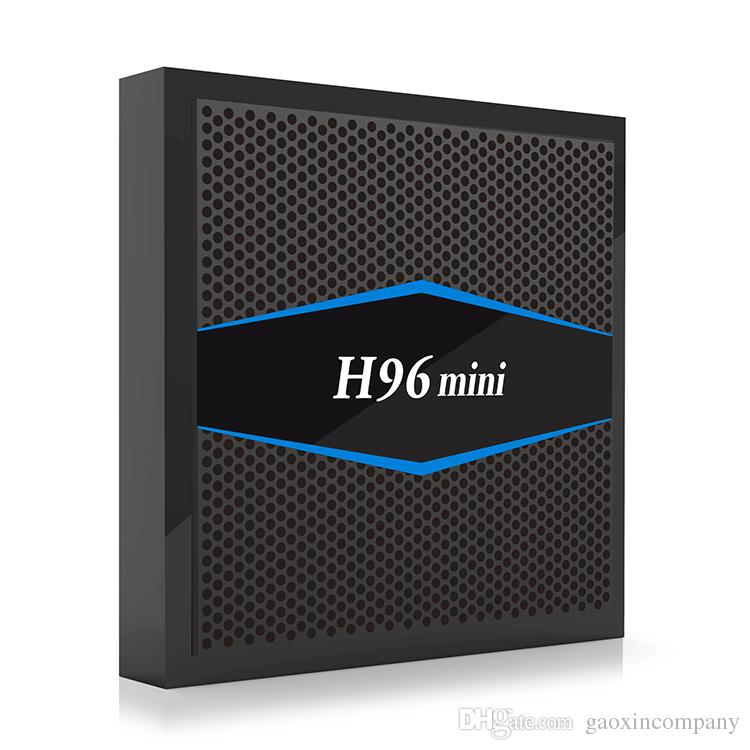 H96 Mini Smart TV Box Android 7.1 S905W 2+16GB 2.4/5G Band Wifi Bluetooth 4.0 LAN 100M Media Player