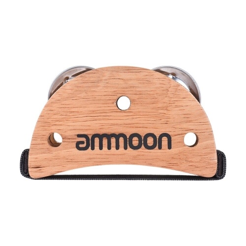 Ammole Elliptical Cajon Box Drum Companion Accessoire Foot Jingle Tambourine