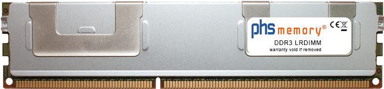 PHS-memory 32GB RAM Speicher für HP Proliant DL380p Gen8 (G8) DDR3 LRDIMM 1600MHz PC3L-12800L (SP298071)