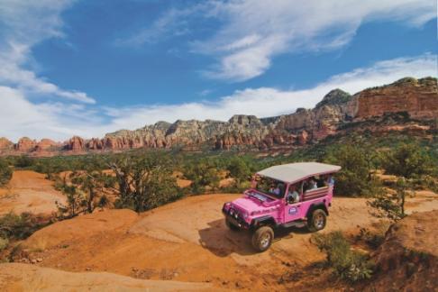 Pink Jeep Tours Sedona - Coyote Canyons 2 Hours