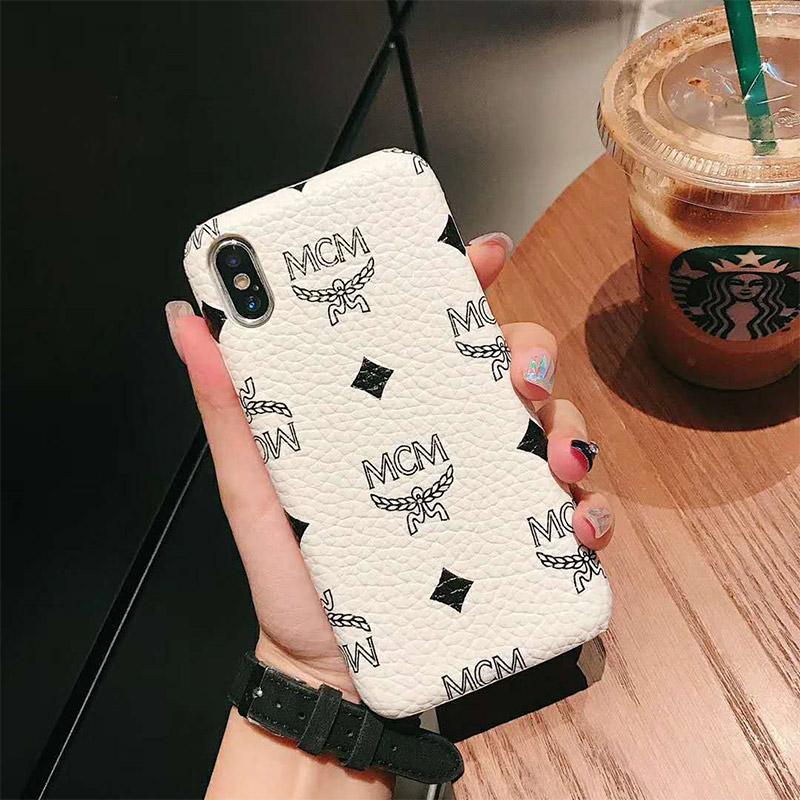 One Piece luxury designer phone cases for iPhone 11 pro max Fashion PU Leather Hard Back cover for iPhone X XR XS 8plus
