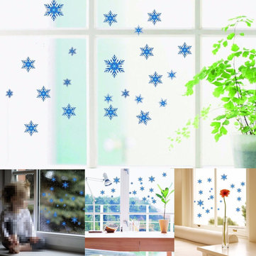 Snowflakes Removable Wall/Window PVC Decal Sticker Christmas Decor