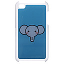 Cute Elephant's Head Pattern Epoxy Hard Case for iPod Touch 4