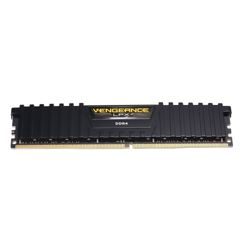 CORSAIR Vengeance LPX 16GB (1 x 16GB) DDR4 DRAM 2400MHz C16 (PC4-19200) 288-Pin Memory Kit CMK16GX4M1A2400C16 (Black)