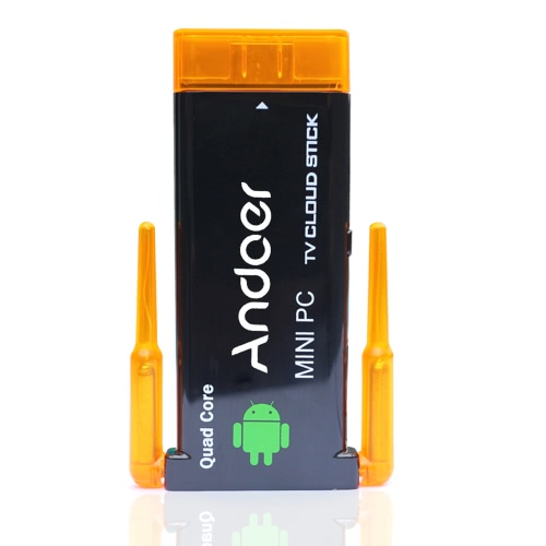 CX919 Android 4.2 Mini PC Box TV Stick Quad Core 2G/8GB BT Dual External WiFi Antenna 1080P
