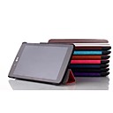 8 pouces modèle triple déployante PU de haute qualité cas de maroquin pour tablette LG-V480 (couleurs assorties)