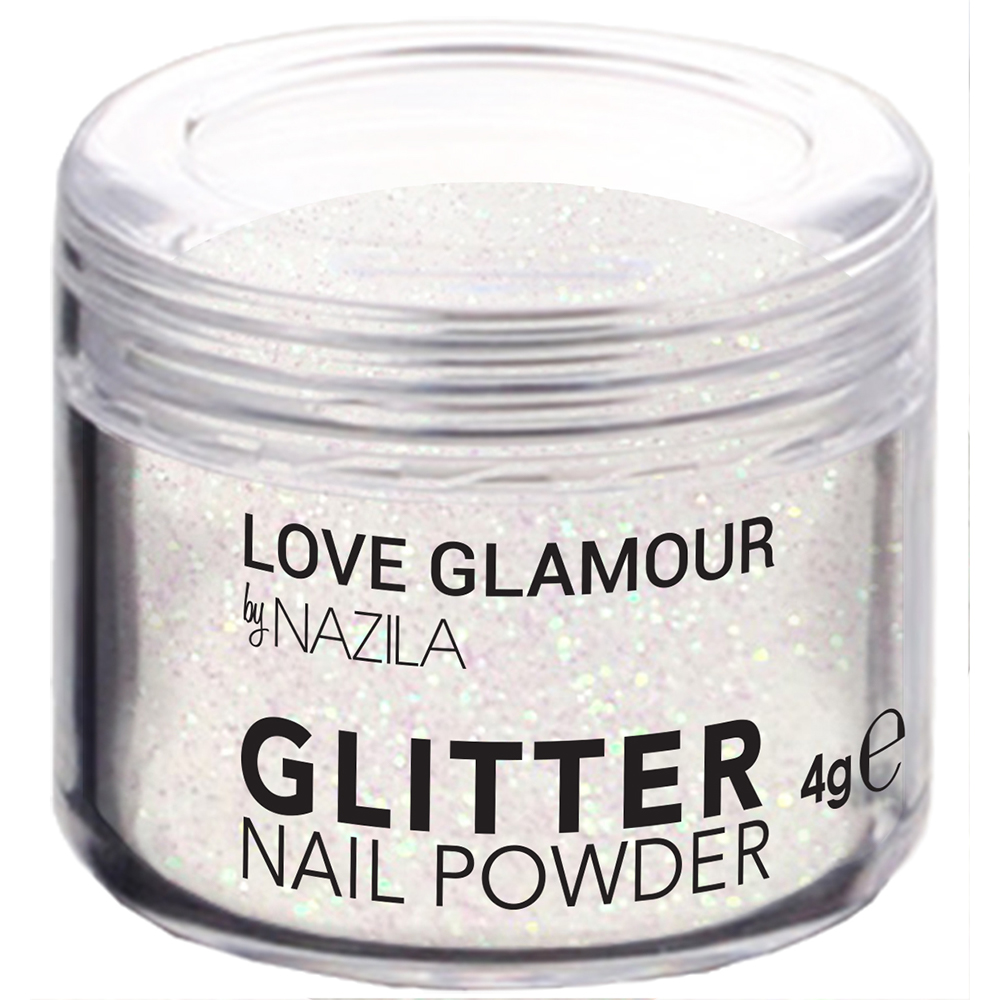 Nazila Fine Glitter Pigments - Holo White 4g