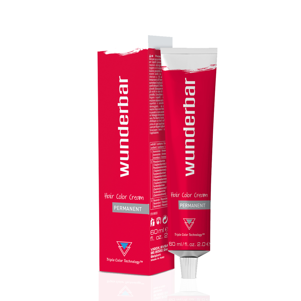 wunderbar permanent hair color cream 0/11 60ml