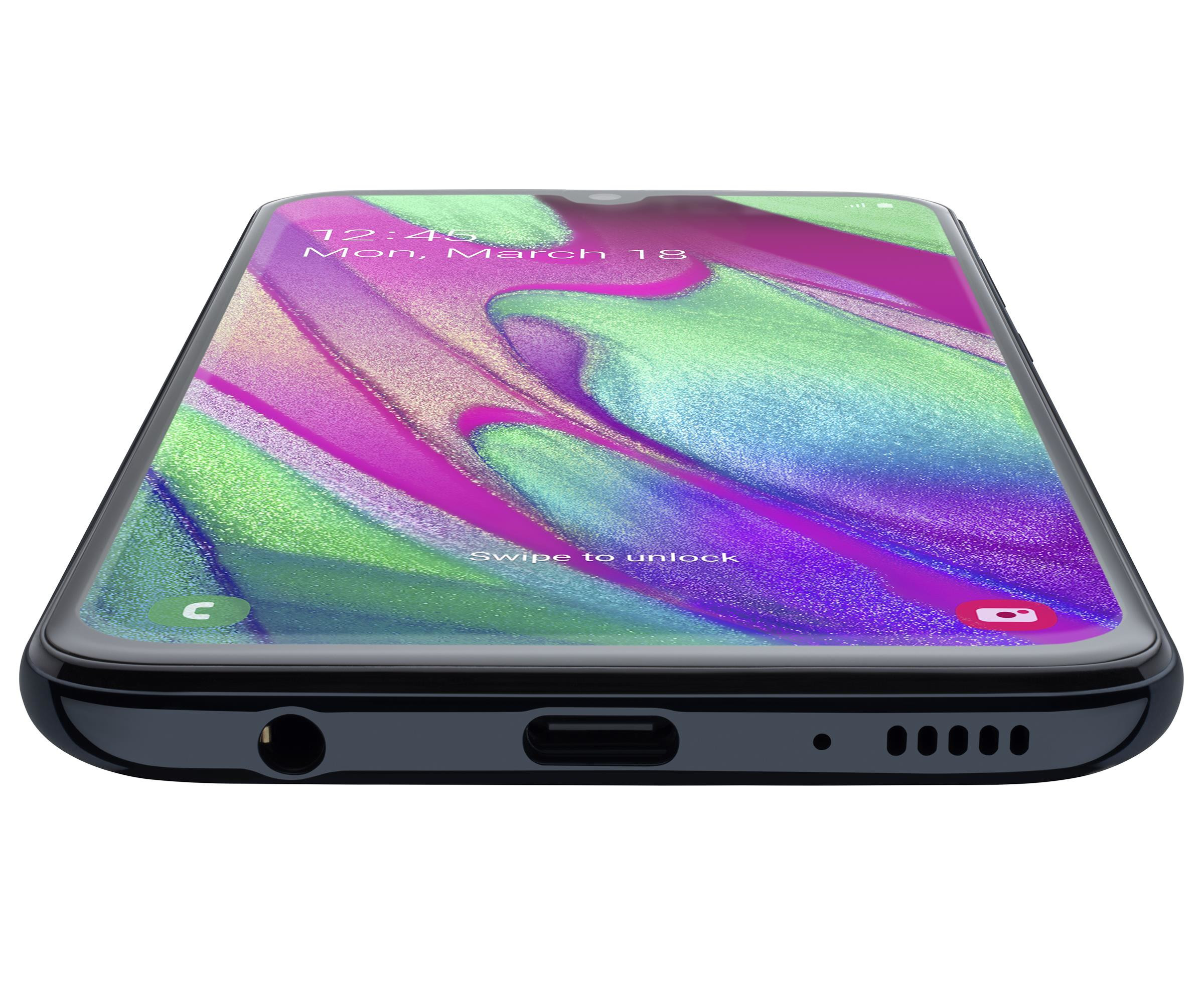Samsung Galaxy A40 - Smartphone - Dual-SIM - 4G LTE - 64 GB - microSDXC slot - GSM - 5.9