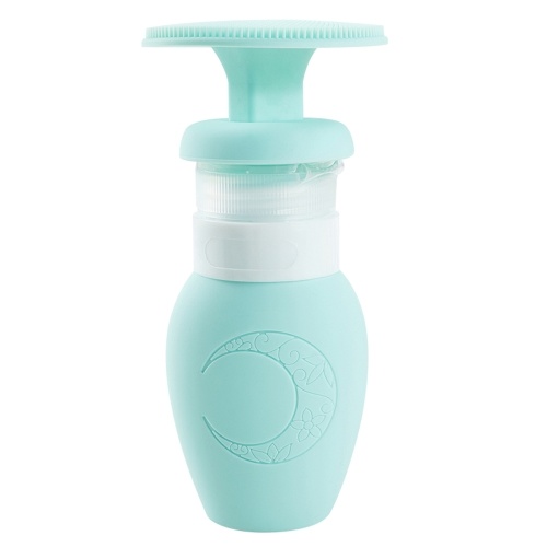 Flacon de compression en silicone portatif, 2 en 1, 70 ml