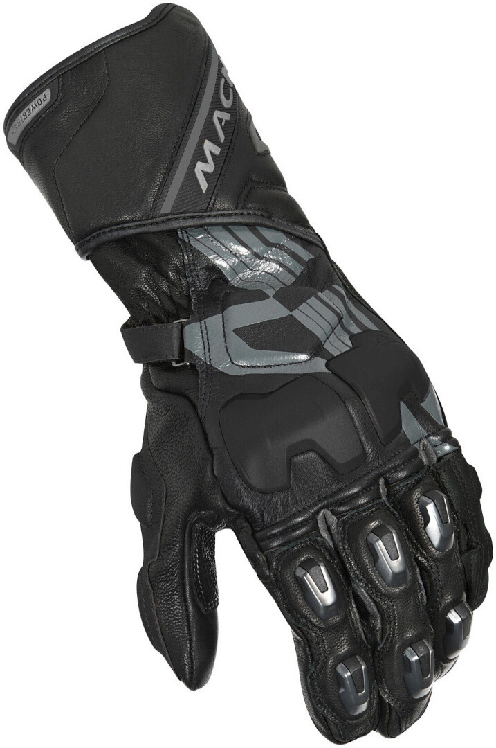 Macna Power Track Motorcycle Gloves, black, Size S, black, Size S