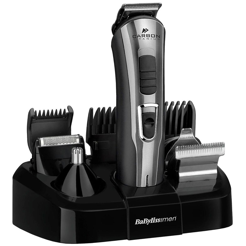 BaByliss Carbon Titanium 10 in 1 Face & Body Grooming Kit