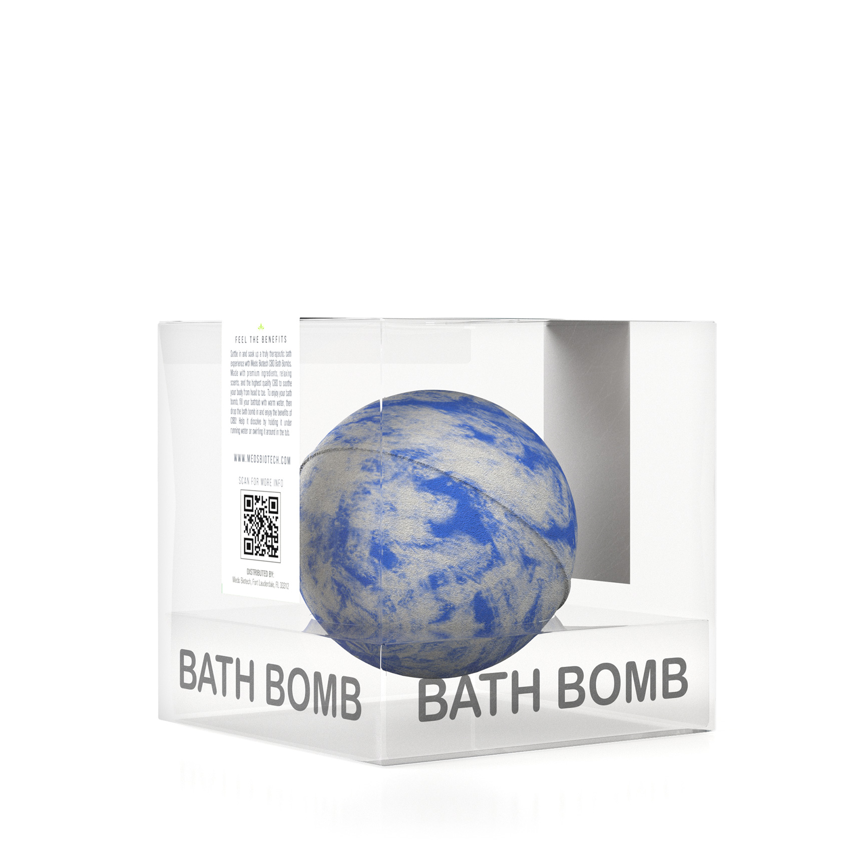 Meds Biotech CBD Bath Bomb - Snuggle - 100mg