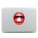 SKINAT Removable cartoon Sexy women BIG Mouth laptop computer sticker for macbook Pro 15, Pro 15 Retina,170270mm