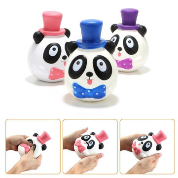 1PC 14CM Jumbo Panda Cake Squishy Charm Soft Slow Rising Gift Kid Fun Toy Cute