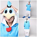 Bleu mignon Donald Duck adulte Coral Fleece Kigurumi Pyjamas animaux de nuit