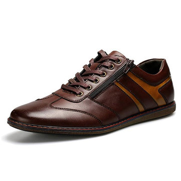 Men Soft PU Leather Casual Shoes