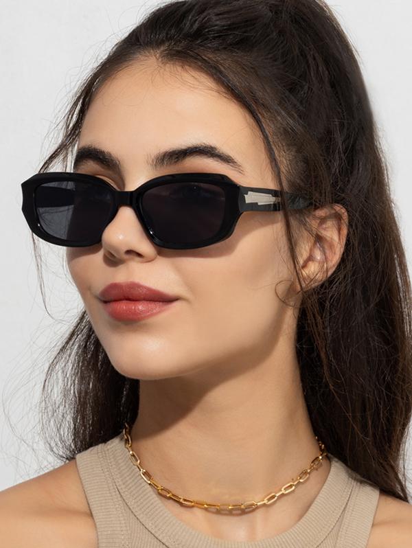 Fashion Women Thick Frame Sunglasses