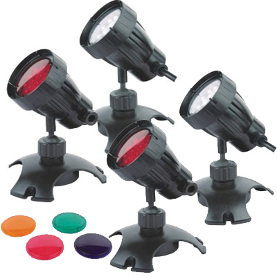 PondXpert Brightpond LED Quad Spotlights