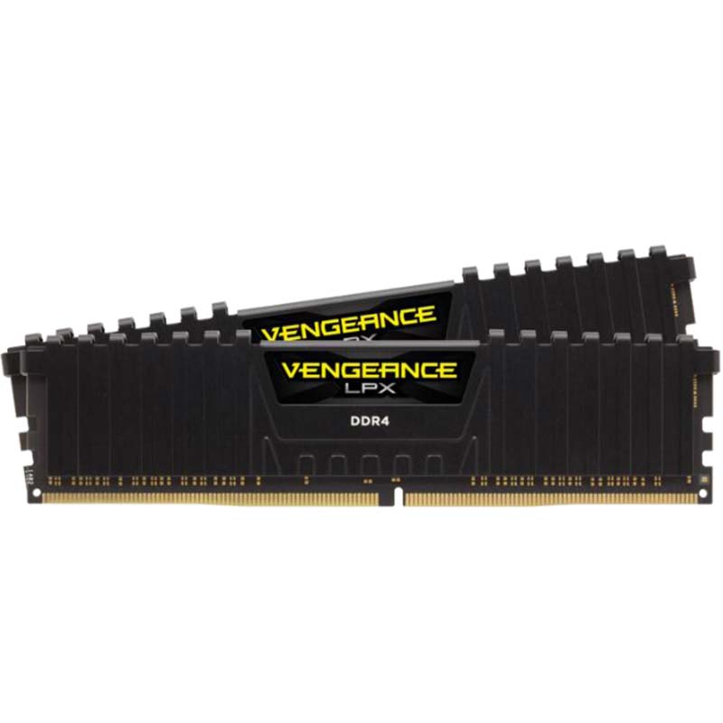 Corsair Vengeance LPX 16GB (2x8GB) 3000MHz DDR4 Non-ECC 288-Pin CL16 DIMM PC Memory Module - Black