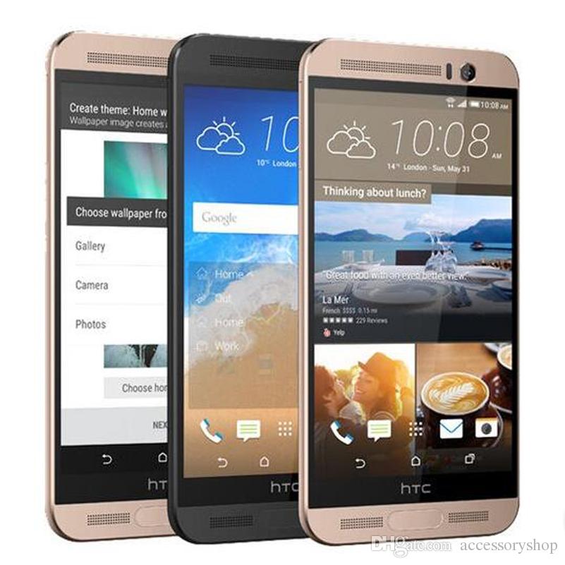 Refurbished Original HTC ONE ME M9ew 4G LTE Dual SIM 5.2 inch Octa Core 3GB RAM 32GB ROM 20MP Camera Android Smart Cell Phone DHL 1pcs