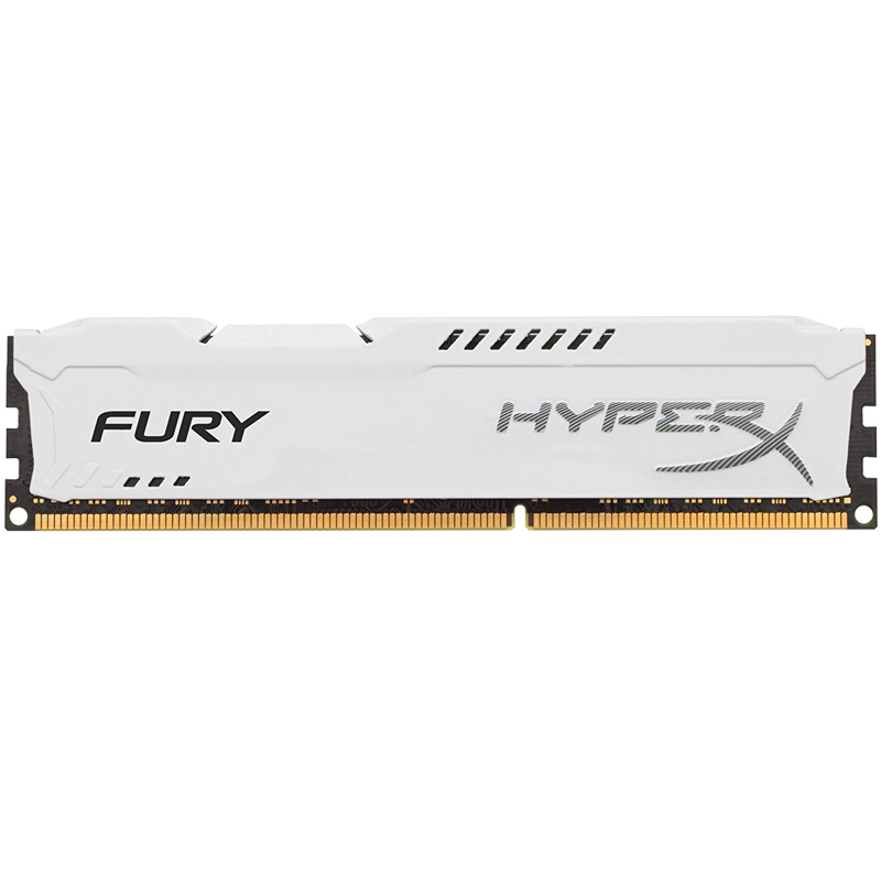 HyperX FURY 4GB (1x4GB) 1866MHz DDR3 240-Pin CL10 DIMM PC Memory Module - White