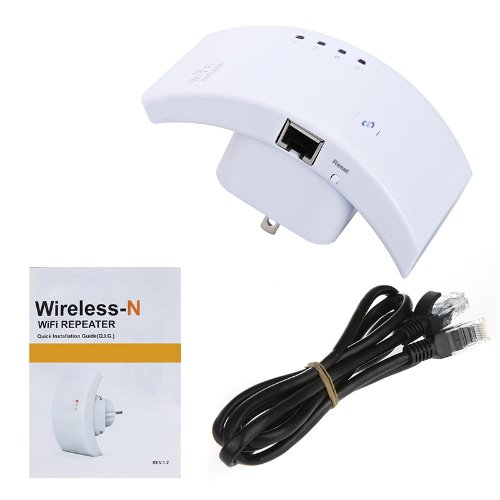 Wireless-N Wifi Repeater 802.11N Network Router Range Expander 300M US Plug