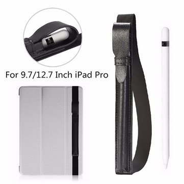 PU Leather Touch Screen Stylus Pencil Elastic Pouch Case For iPad Pro 9.7/12.9 Inch Apple Pencil