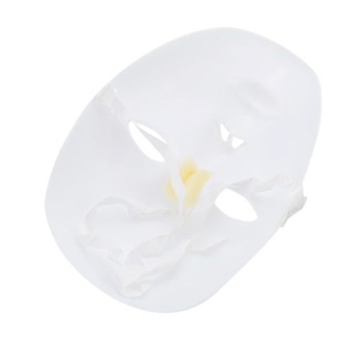 Mysterious Glossy Ghost Face Mask Party Product for Halloween Masquerade Masked Ball Cosplay
