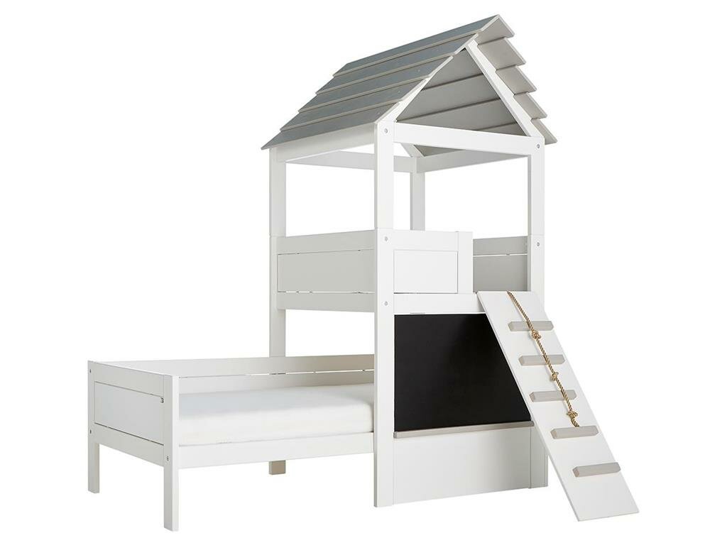 Play Tower Bett, inkl. Deluxe Lattenrost, 90x200 cm, Lifetime Kidsrooms