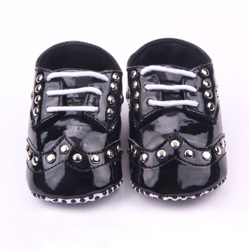 Baby / Toddler Rivet Elasticized Shoelace Design Light Antiskid Prewalker Shoes