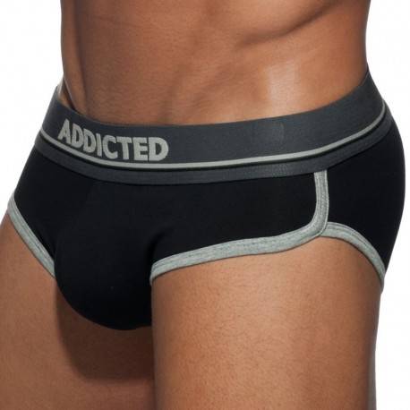 Addicted Curve Brief - Black XXL