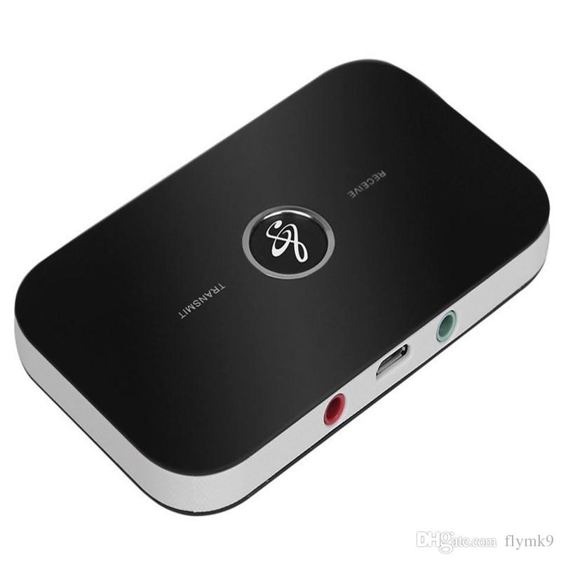 2019 Bluetooth V4.2 Transmitter/Receiver 2-in-1 Wireless 3.5mm Audio Adapter APT-X HD Sound Quality Lossless Transmission BT Music