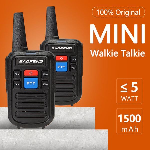Walkie Talkie Baofeng BF-C50 Mini Dual PPortable Walkie-talkies Two Way Radio Portable For Hunting El BF-888S