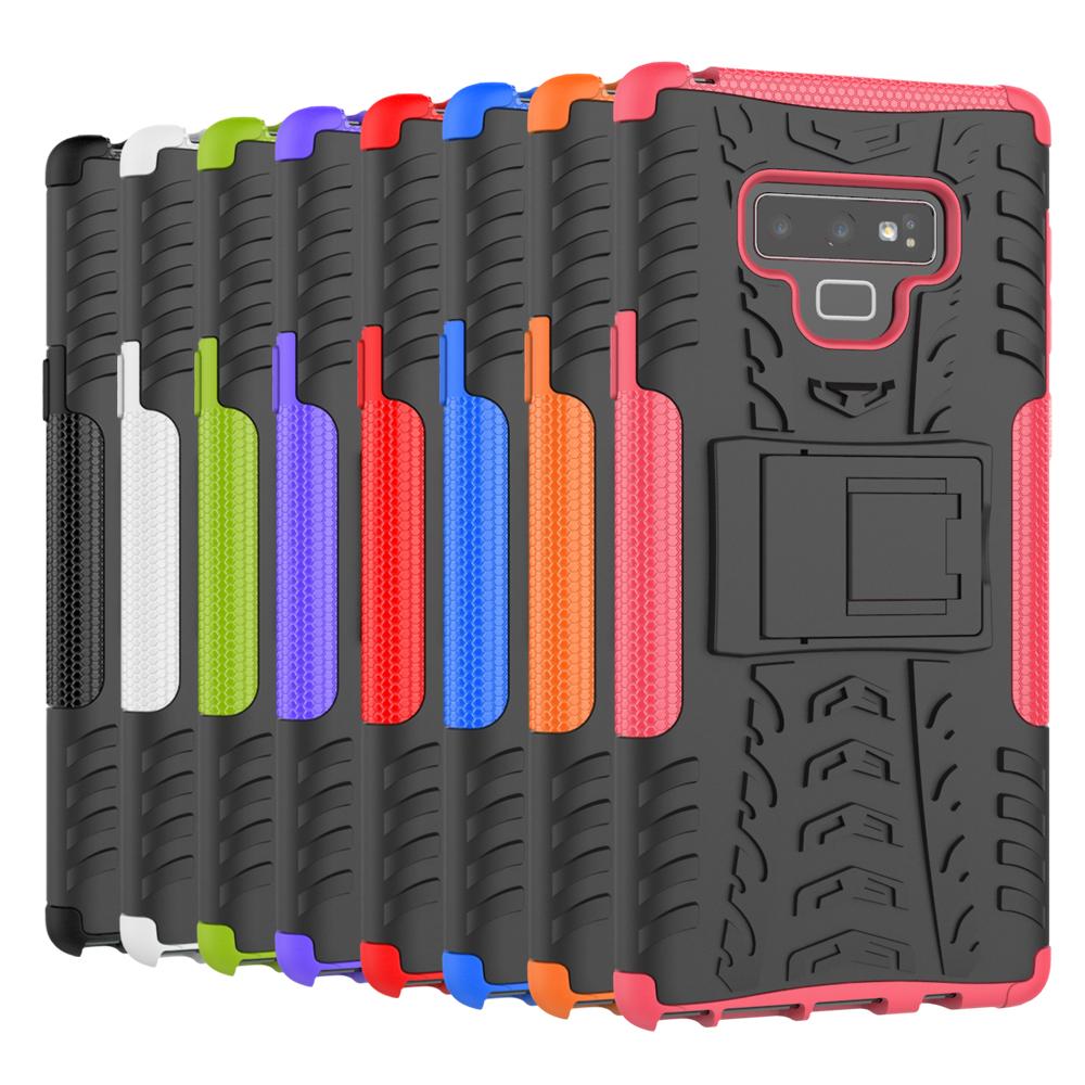 Heavy Duty Case For Samsung Galaxy S8 S9 Plus Note 9 8 A6 A8 2018 2 in 1 Hybrid Rugged Armor With KickStand