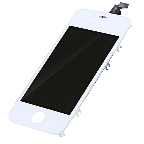 Replacement LCD Écran tactile Digital Panneau de Verre Assemblage & Outils d'ouverture pour iPhone 4S Blanc