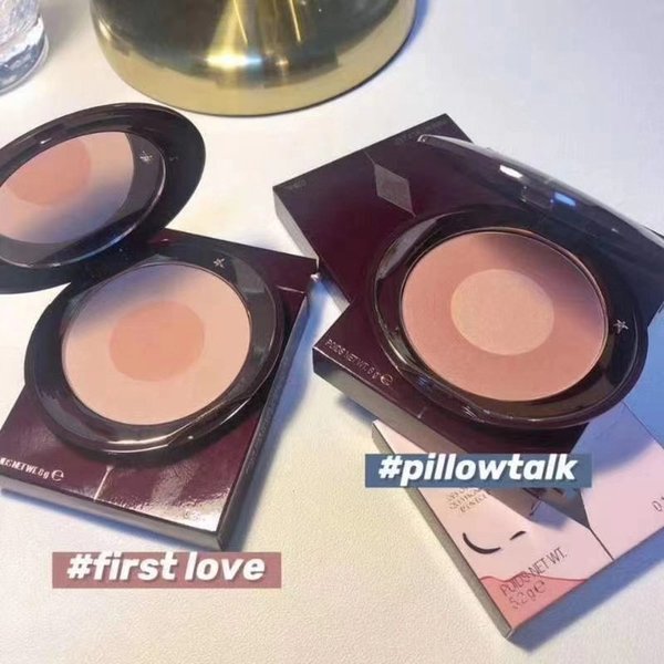 Top quality CHEEK TO CHIC Swish & Glow Blush Blusher face powder makeup palette color pillow talk / first love