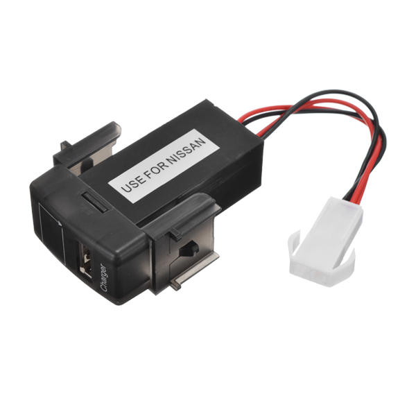 JZ5002-1 Jiazhan Car Batterie Ladegerät Voltmeter 2.1A USB-Anschluss Widmung Nur für Nissian ändern