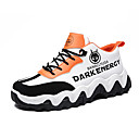 Men's Sneakers Casual Daily Outdoor PU Breathable Wear Proof White / Black Fall
