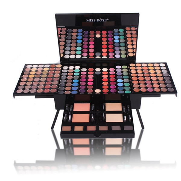 miss rose piano shaped makeup eyeshadow palette kits 180 color complete makeup set matte shimmer blush powder gift