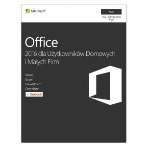 Microsoft Office for Mac Home and Business 2016 - Box-Pack - 1 Mac - ohne Medien, P2 - Mac - Englisch - Eurozone (W6F-00952)