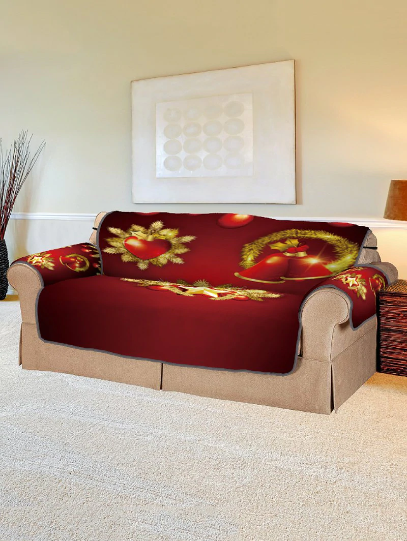 Christmas Pattern Printed Sofa Cover