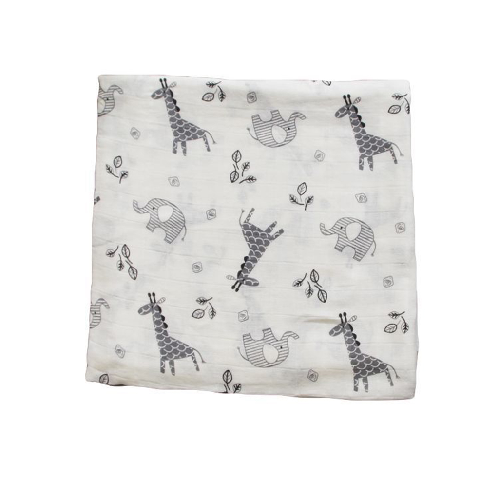 Zebra Print Swaddle Blanket Stroller Cover