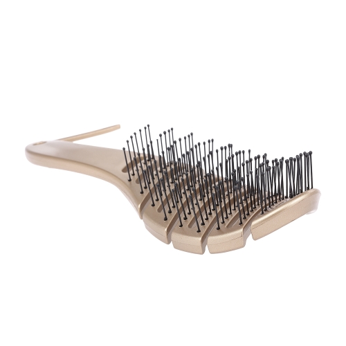 Scalp Massage Hair Brush Comb Round Teeth Hairbrush for Curly Straight Hair Anti-static Hairstyling Tools