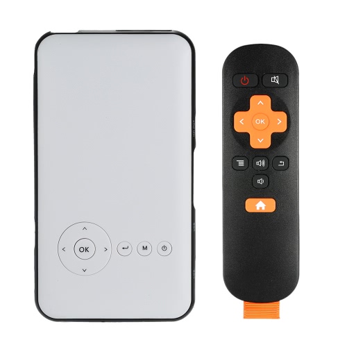 Android 4.4.2 DLP LED Projector + Smart TV Box 1G / 8GB 2 in 1
