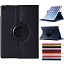 SHI CHENG DA Coque Pour Apple Avec Support / Veille / Déverrouillage Automatique / Rotation 360° Coque Intégrale Couleur Pleine faux cuir pour iPad Air