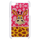 Big Eyes Giraffe Pattern Epoxy Hard Case for iPod Touch 4