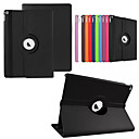 DE JI Coque Pour Avec Support / Veille / Déverrouillage Automatique / Rotation 360° Coque Intégrale Couleur Pleine faux cuir pour iPad Pro 12.9''