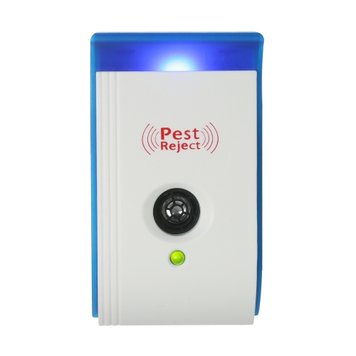Ultrasonic Pest Repeller with Night Light Non-toxic Repellent for Mice Mosquitoes Ants Spiders Roaches Repelling AC90V-240V