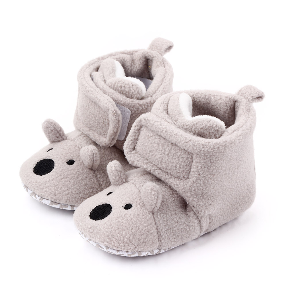Baby / Toddler Adorable Animal Decor Thick Velcro Boots